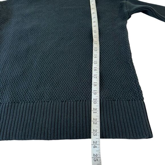 J. Crew Preppy Mock Neck Cable KNit Fisherman Sweater, XXS - Picture 9 of 9